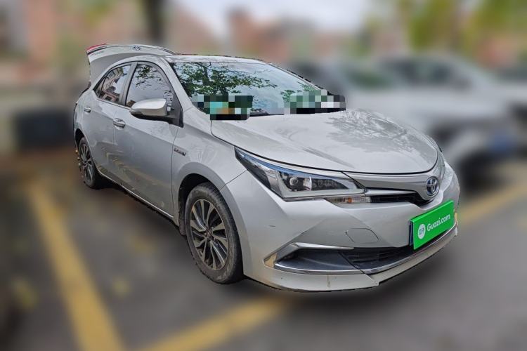 Used Toyota Corolla 2017 Revised Dual-Engine 1.8L E-CVT Leading Edition Front Right 45 Deg