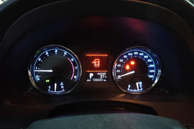 Used Toyota Corolla 2017 Revised Version 1.2T S-CVT GL-i Instrument Cluster
