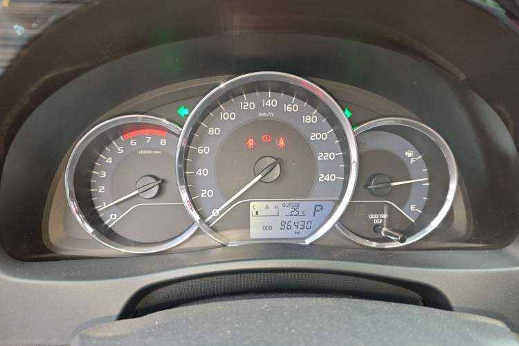 Used Toyota Corolla 2017 Revised Version 1.2T S-CVT GL Instrument Cluster