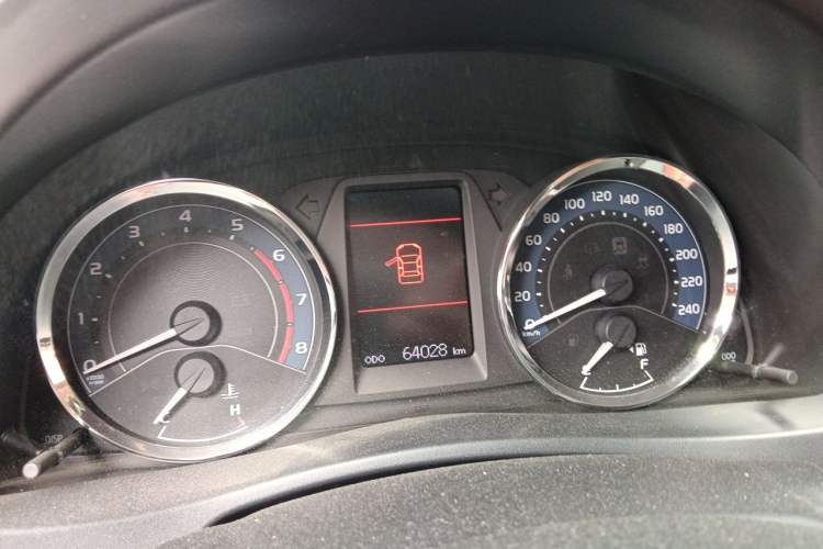 Used Toyota Corolla 2017 Revised Version 1.2T S-CVT GL-i Instrument Cluster