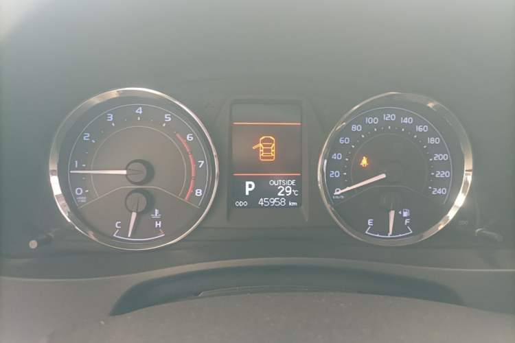 Used Toyota Corolla 2017 Revised Version 1.2T S-CVT GL-i Instrument Cluster