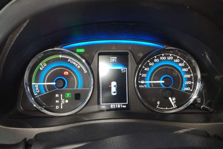 Used Toyota Corolla 2017 Revised Dual-Engine 1.8L E-CVT Leading Edition Instrument Cluster