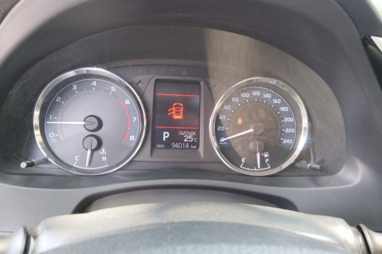 Used Toyota Corolla 2017 Revised Version 1.2T S-CVT GL-i Instrument Cluster
