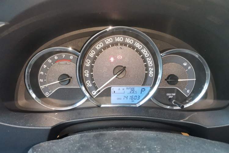 Used Toyota Corolla 2017 Revised Version 1.2T S-CVT GL Instrument Cluster