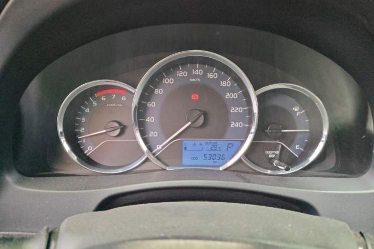 Used Toyota Corolla 2017 Revised Version 1.2T S-CVT GL Instrument Cluster