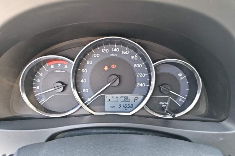 Used Toyota Corolla 2017 Revised Version 1.2T S-CVT GL Instrument Cluster