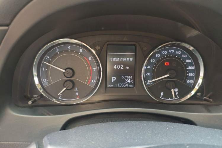 Used Toyota Corolla 2017 Revised Version 1.2T S-CVT GL-i Instrument Cluster