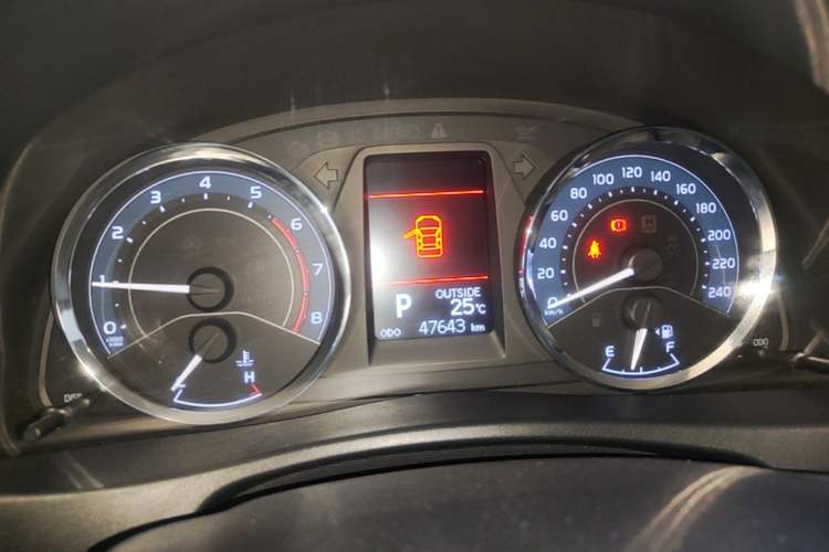 Used Toyota Corolla 2017 Revised Version 1.2T S-CVT GL-i Instrument Cluster