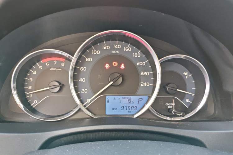 Used Toyota Corolla 2017 Revised Version 1.2T S-CVT GL Instrument Cluster