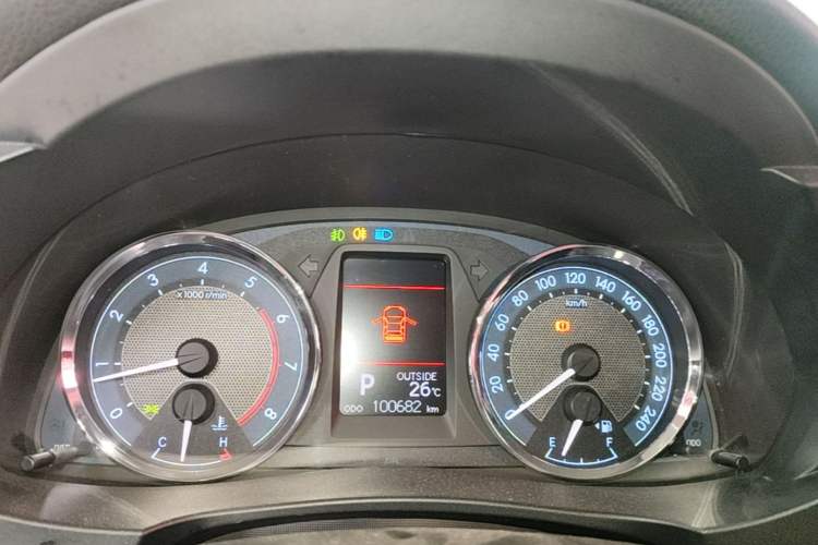 Used Toyota Corolla 2017 1.2T CVT GL-i Leather Edition Instrument Cluster