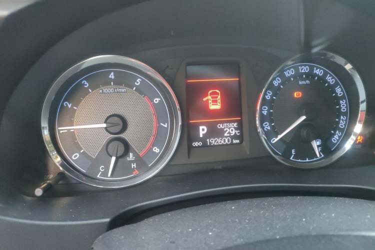 Used Toyota Corolla 2017 1.2T CVT GL-i Instrument Cluster