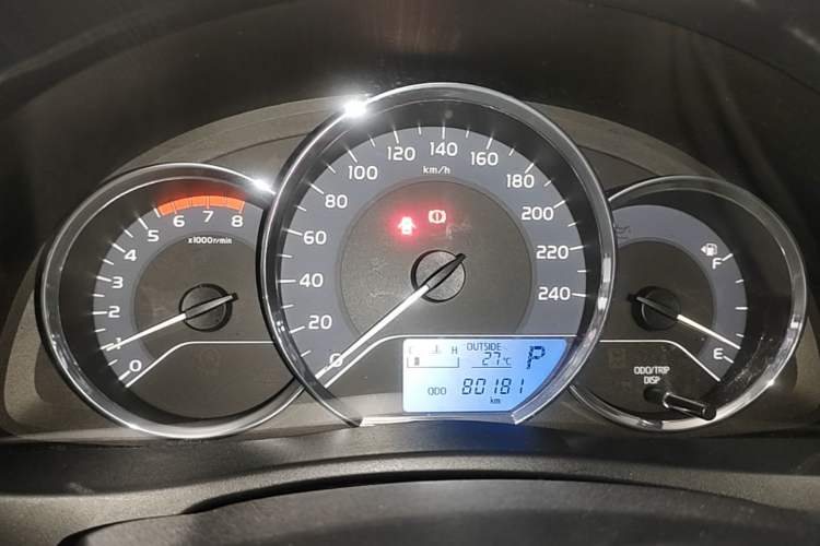 Used Toyota Corolla 2017 Revised Version 1.2T S-CVT GL Instrument Cluster