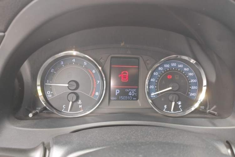 Used Toyota Corolla 2017 Revised Version 1.2T S-CVT GL-i Leather Edition Instrument Cluster