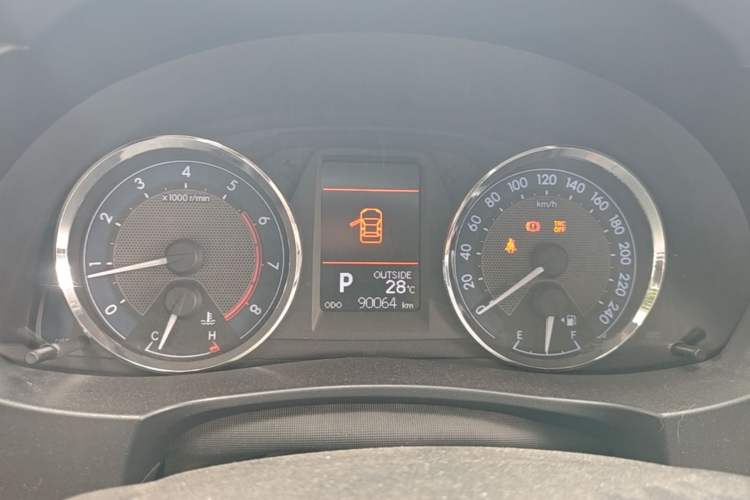 Used Toyota Corolla 2017 1.2T CVT GL-i Instrument Cluster