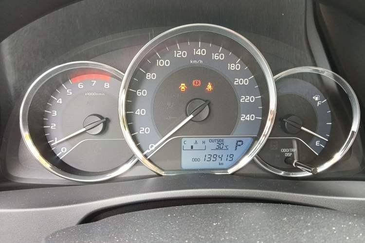 Used Toyota Corolla 2017 Revised Version 1.2T S-CVT GL-i Instrument Cluster