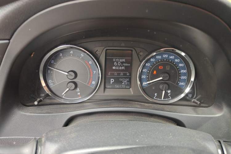 Used Toyota Corolla 2017 Revised Version 1.2T S-CVT GL-i Instrument Cluster