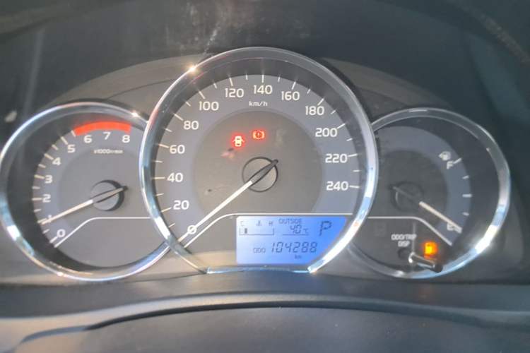 Used Toyota Corolla 2017 Revised Version 1.2T S-CVT GL Instrument Cluster