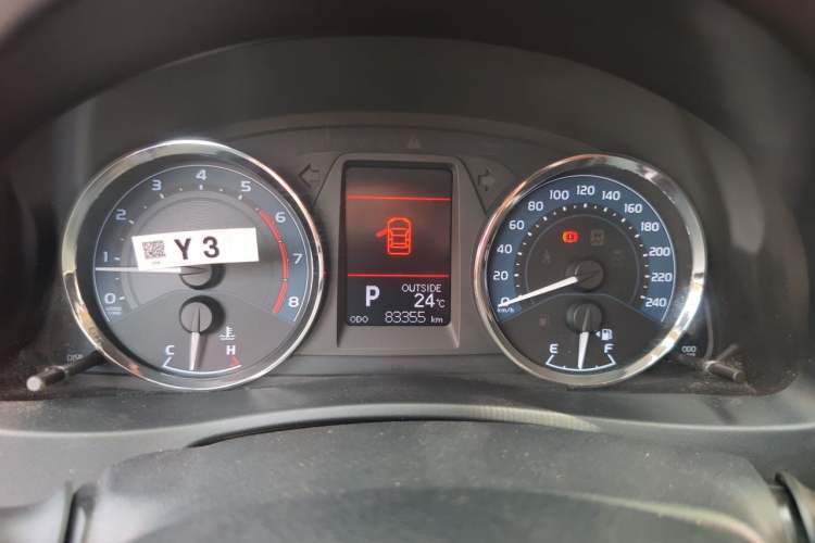 Used Toyota Corolla 2017 Revised Version 1.2T S-CVT GL-i Instrument Cluster