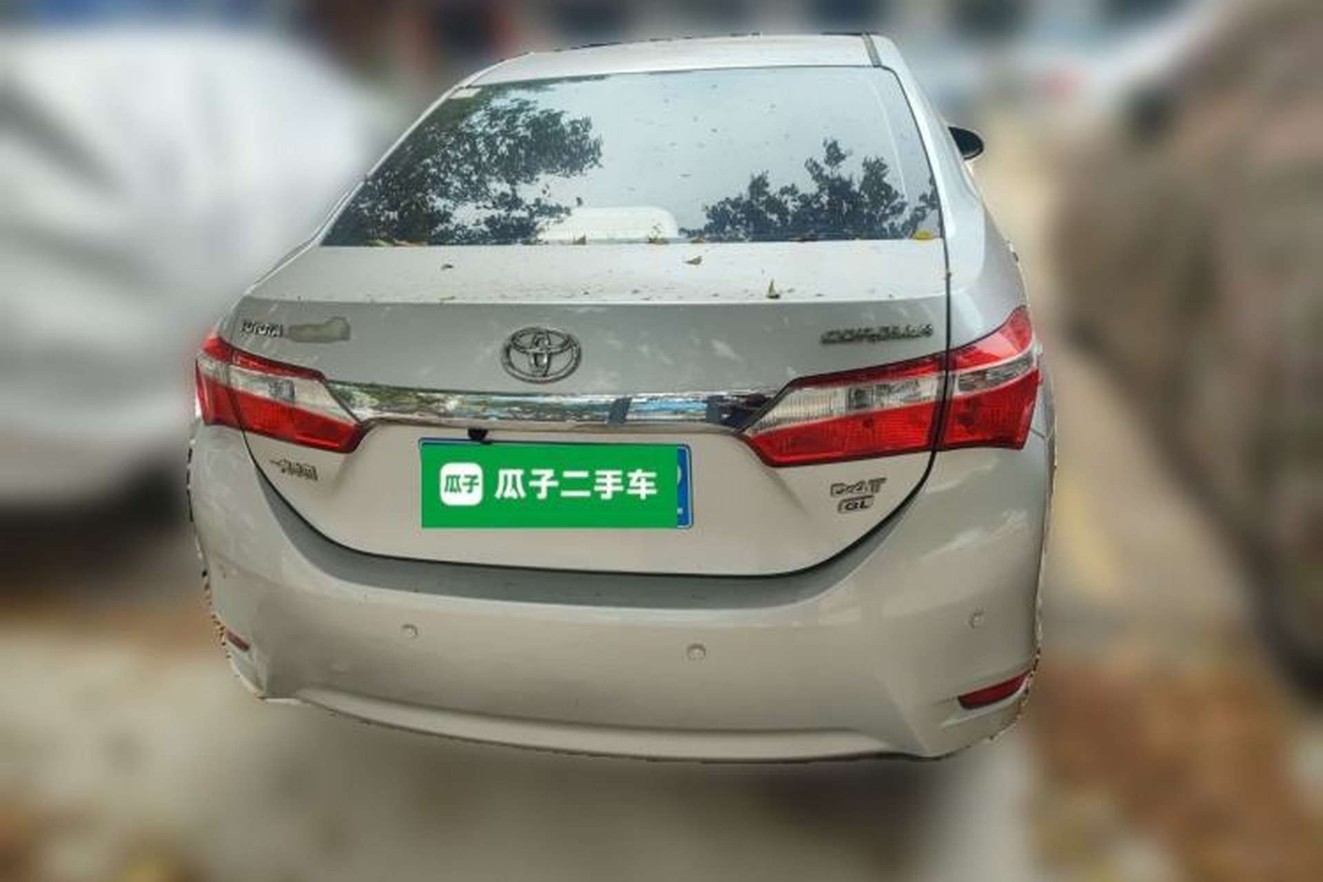 Used Toyota Corolla 2017 1.2T CVT GL Rear