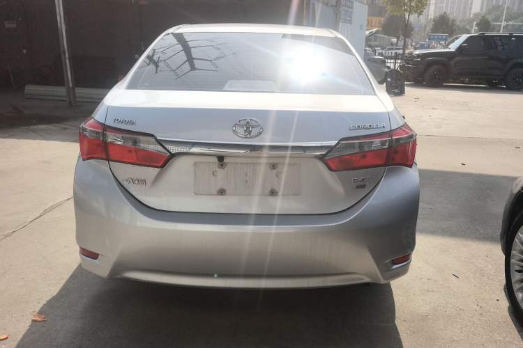 Used Toyota Corolla 2017 Revised Version 1.2T Manual GL Rear
