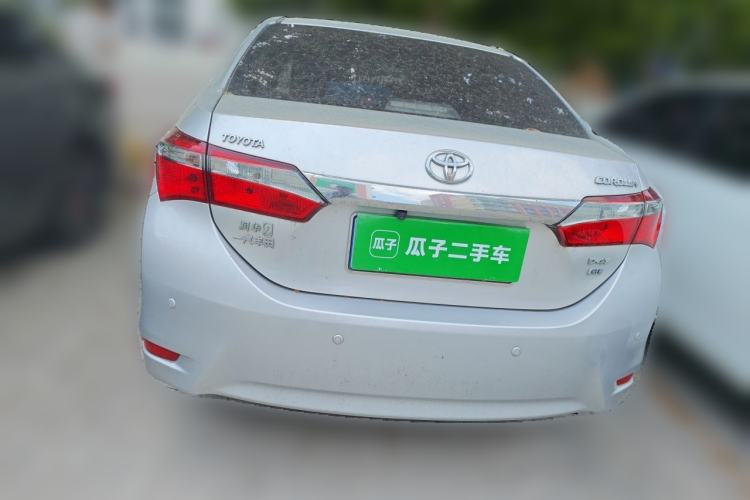 Used Toyota Corolla 2017 Revised Version 1.2T S-CVT GL Rear