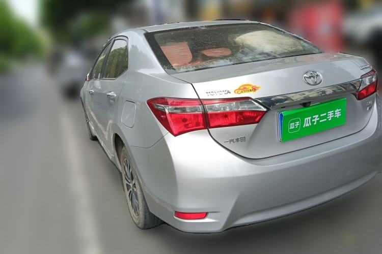 Used Toyota Corolla 2017 Revised Version 1.2T S-CVT GL-i Rear Left 45 Deg