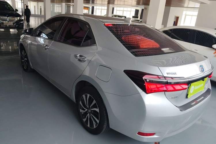 Used Toyota Corolla 2017 Revised Dual-Engine 1.8L E-CVT Leading Edition Rear Left 45 Deg