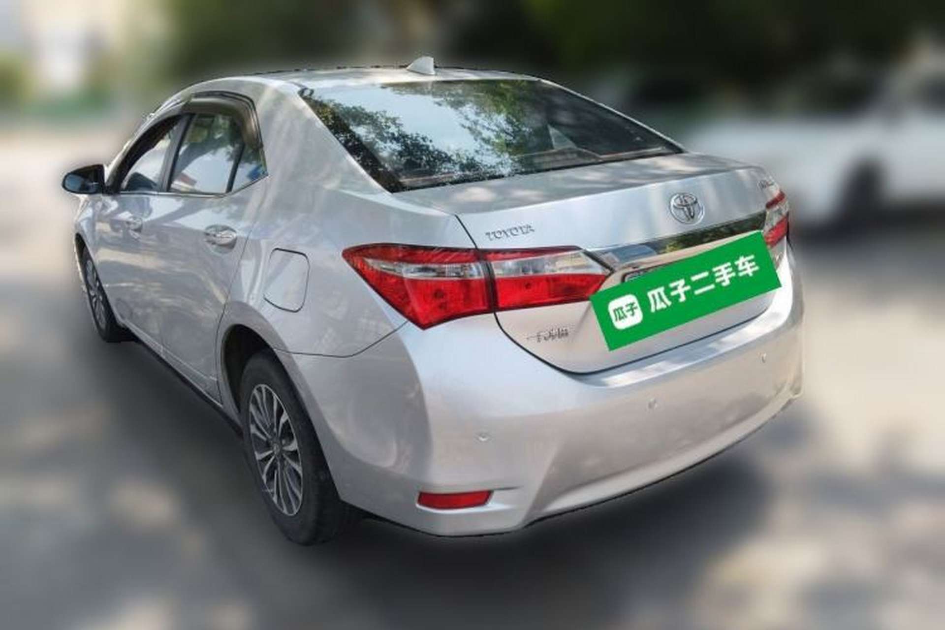 Used Toyota Corolla 2017 Revised Version 1.2T S-CVT GL-i Rear Left 45 Deg