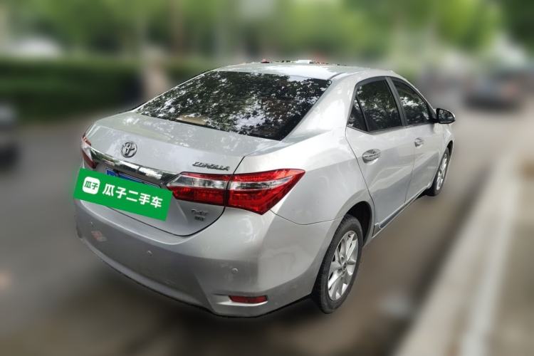 Used Toyota Corolla 2017 1.2T CVT GL-i Leather Edition Rear Right 45 Deg