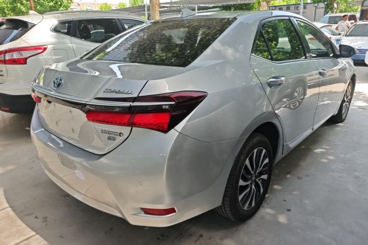 Used Toyota Corolla 2017 Revised Dual-Engine 1.8L E-CVT Elite Edition Rear Right 45 Deg