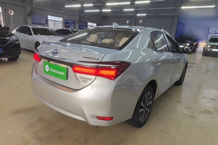 Used Toyota Corolla 2017 Revised Dual-Engine 1.8L E-CVT Elite Edition Rear Right 45 Deg