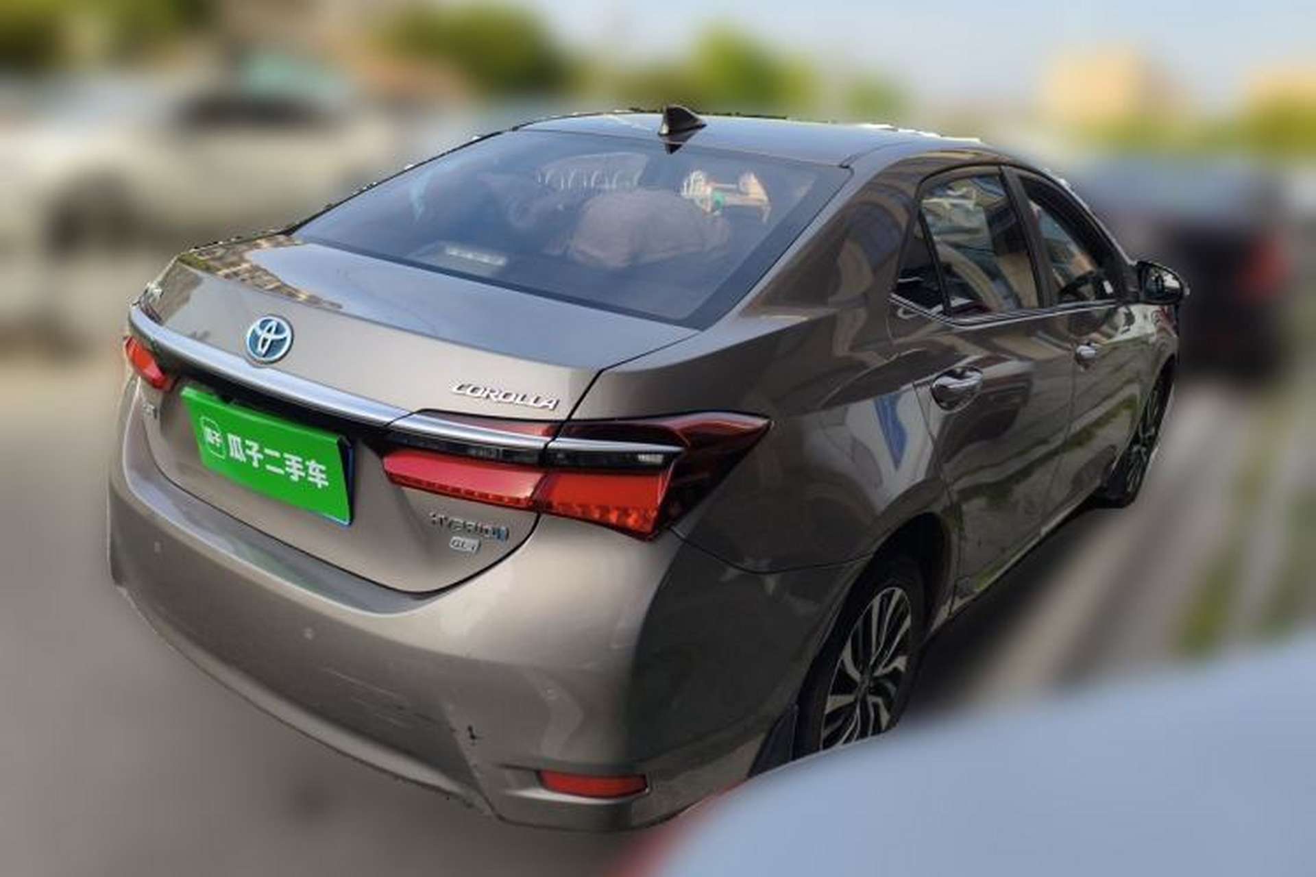 Used Toyota Corolla 2017 Revised Dual-Engine 1.8L E-CVT Elite Edition Rear Right 45 Deg