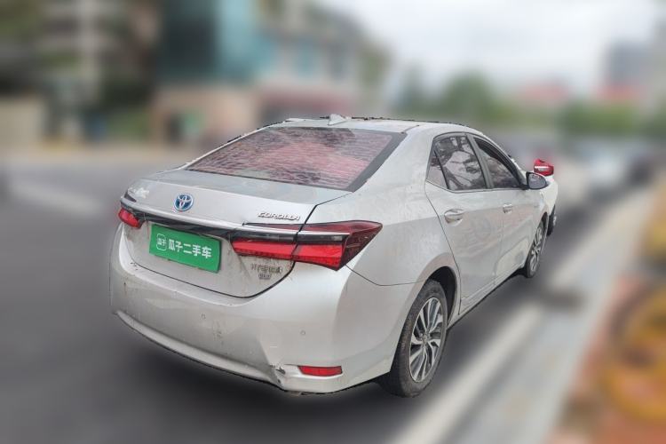 Used Toyota Corolla 2017 Revised Dual-Engine 1.8L E-CVT Elite Edition Rear Right 45 Deg