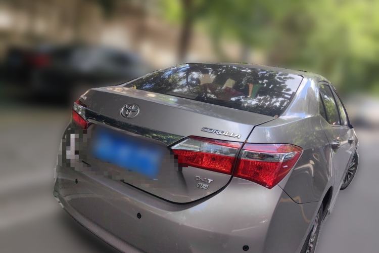 Used Toyota Corolla 2017 Revised Version 1.2T S-CVT GL-i Rear Right 45 Deg