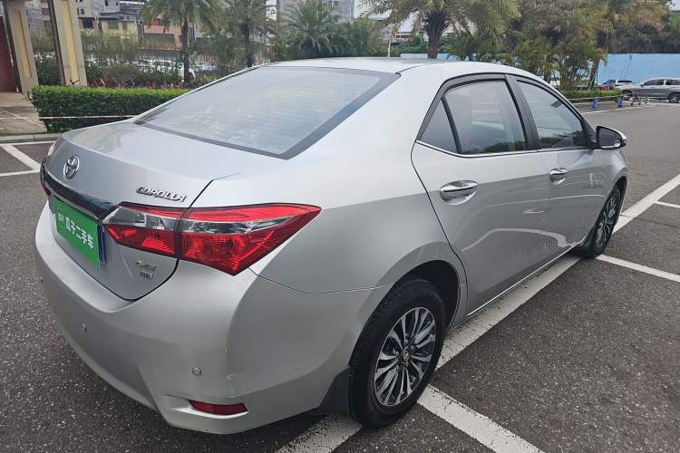 Used Toyota Corolla 2017 Revised Version 1.2T S-CVT GL Rear Right 45 Deg
