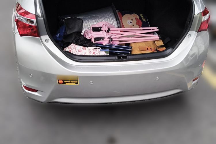 Used Toyota Corolla 2017 1.6L CVT GL Trunk