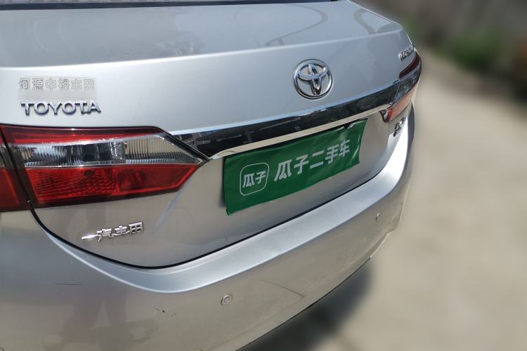 Used Toyota Corolla 2017 Revised Version 1.2T S-CVT GL Trunk