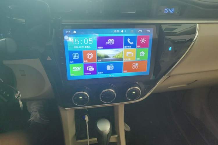 Used Toyota Corolla 2017 1.2T CVT GL-i Audio And AC Panel