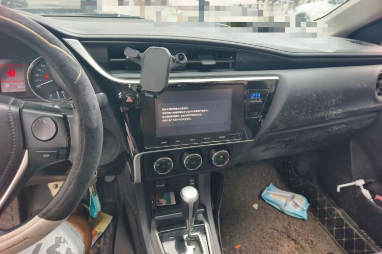 Used Toyota Corolla 2017 Revised Version 1.2T S-CVT GL-i Audio And AC Panel
