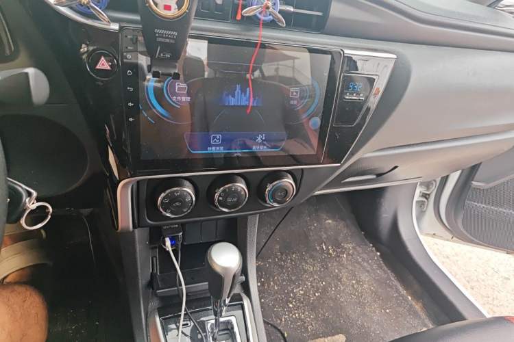 Used Toyota Corolla 2017 Revised Version 1.2T S-CVT GL Audio And AC Panel