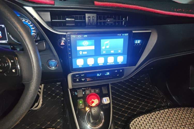 Used Toyota Corolla 2017 Revised Dual-Engine 1.8L E-CVT Leading Edition Audio And AC Panel