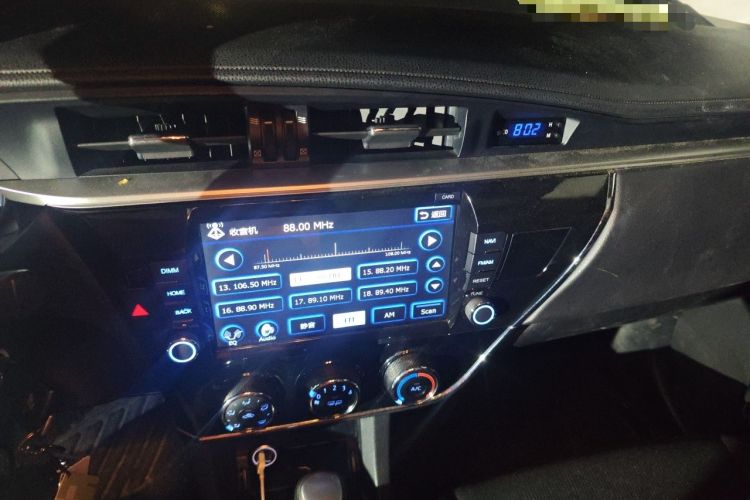 Used Toyota Corolla 2017 1.6L CVT GL Audio And AC Panel