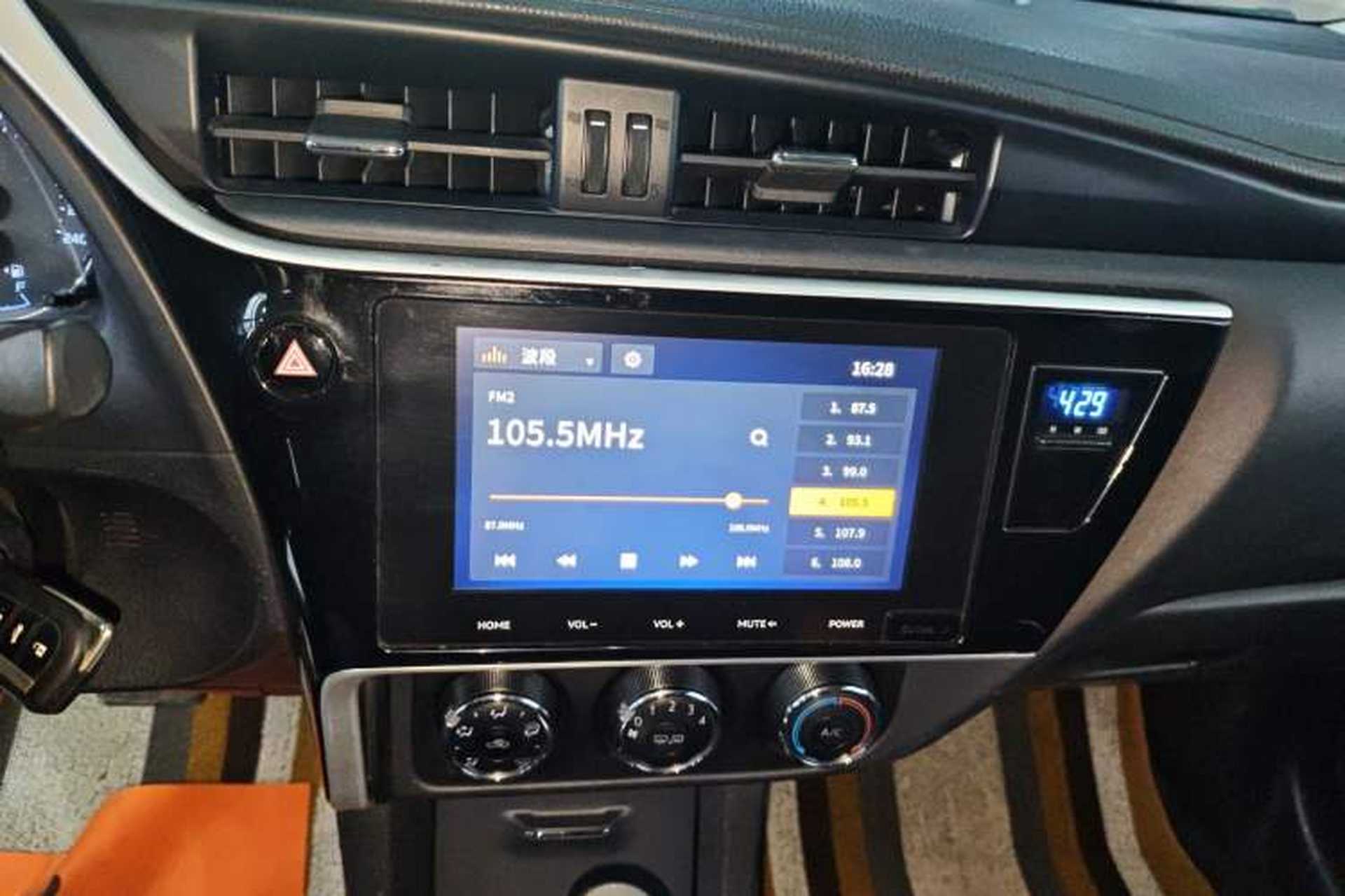Used Toyota Corolla 2017 Revised Version 1.2T S-CVT GL-i Audio And AC Panel