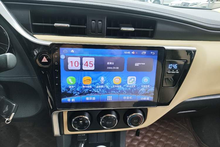 Used Toyota Corolla 2017 Revised Version 1.2T S-CVT GL Audio And AC Panel