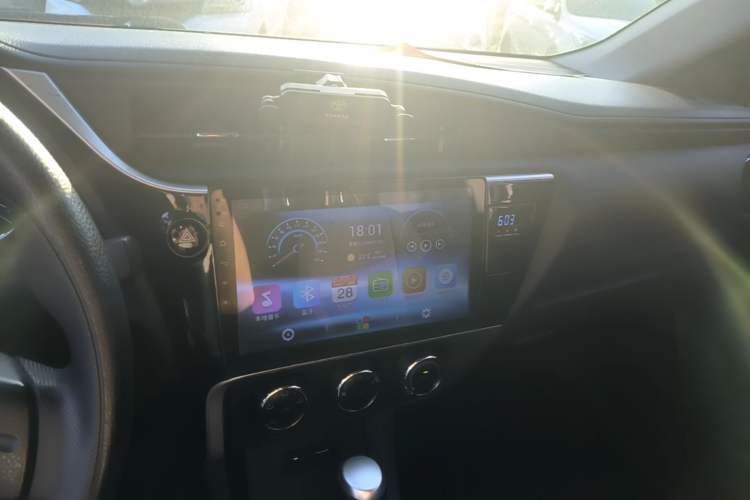 Used Toyota Corolla 2017 Revised Version 1.2T S-CVT GL Audio And AC Panel