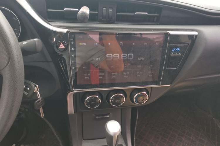 Used Toyota Corolla 2017 Revised Version 1.2T S-CVT GL Audio And AC Panel