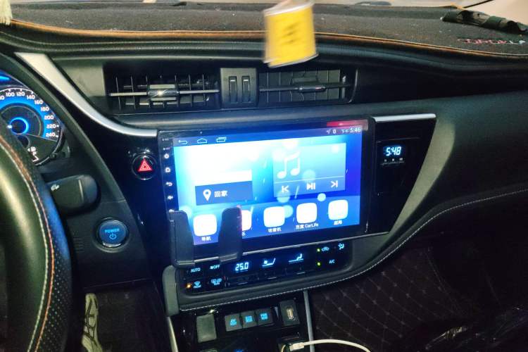 Used Toyota Corolla 2017 Revised Dual-Engine 1.8L E-CVT Elite Edition Audio And AC Panel