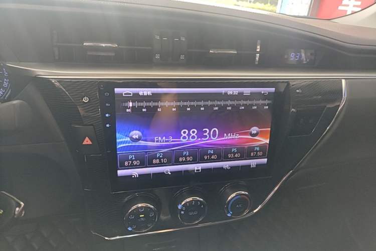 Used Toyota Corolla 2017 1.2T CVT GL-i Leather Edition Audio And AC Panel