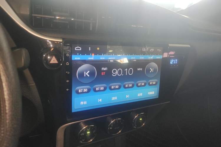 Used Toyota Corolla 2017 Revised Version 1.2T S-CVT GL Audio And AC Panel