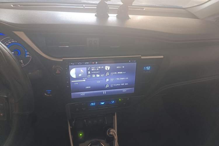 Used Toyota Corolla 2017 Revised Dual-Engine 1.8L E-CVT Elite Edition Audio And AC Panel
